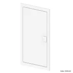 MSF drzwi 3x12 metalowe z ramą komplet IP 30 - kolor biały