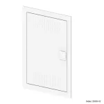 MSF drzwi 2x12 multimedia metalowe z ramą komplet - kolor biały