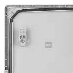 INDUSTRIAL szafka SR6 400x500x175 rozdzielcza z płytą metalową IP 65 - kolor szary
