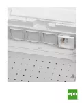 MSF TWIN rozdzielnica 2x12 PE+N+2x12 multimedialna natynkowa metal IP 30 - kolor biały