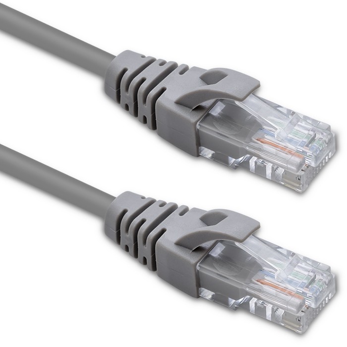 Qoltec Kabel Patchcord UTP | CAT5e | 2 x RJ-45 | 5m | High speed | Gold