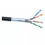 Kabel SecurityNET F/UTP kat. 5e, zewnętrzny, suchy PE 500m