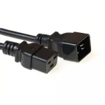 Kabel zasilający C13- C20 czarny 0,6m