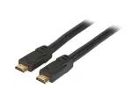Kabel HighSpeed HDMI™ czarny Eth. A-A, M-M 4K60Hz, 1,0m czarny