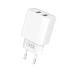 GSM175061 XO ładowarka sieciowa CE02C 2x USB 2,1A biała + kabel microUSB