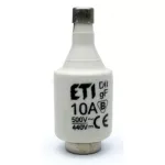 DII GF 10A 500V~ Wkładka topikowa szybka; 002312104