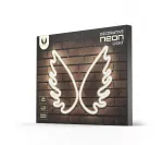 RTV100284 Neon PLEXI LED SKRZYDŁA białe FPNE09 Forever Light
