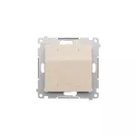 SIMON 54 GO WMDC-013NxP-041 Sterownik przyciskowy do obsługi rolety, żaluzji, markizy, firany, sterowany smartfonem [WiFi]; 2x5A, 230V (moduł); kremowy