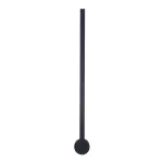 Wall fixture PASSEGGIO Nova LED 11.2W LED neutral-white 4000K ON-OFF Black 1320 DE-0242-NEG