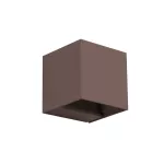 Wall fixture IP54 REX LED 6.6W LED warm-white 3000K ON-OFF Brown 680 PX-0432-MAR