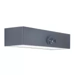 Wall fixture IP54 Ret LED 6.5W LED warm-white 3000K Black 960 PX-0593-NEG