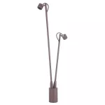 Bollard IP54 Fint Double LED 6.4W LED warm-white 3000K ON-OFF Brown 635 PX-0671-MAR