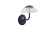 Wall fixture IP54 Eclipta II LED 9W LED warm-white 3000K ON-OFF Black 1000 PX-0695-NEG