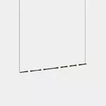 Pendant Dew Horitzontal 995mm Recessed LED 13W LED warm-white 2700K DALI2 / 1-10V Black 782lm 00-8646-05-M1