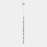 Pendant Dew Vertical 992mm Recessed LED 13W LED warm-white 2700K DALI2 / 1-10V Black 782lm 00-8656-05-M1