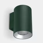 Wall fixture IP66 Cosmos Single Emission ø144 LED 36W LED warm-white 2700K DALI-2 Fir green 2890lm 05-E148-E3-CK