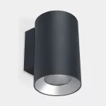 Wall fixture IP66 Cosmos Single Emission ø144 LED 36W LED warm-white 2700K DALI-2 Urban grey 2890lm 05-E148-Z5-CK