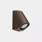 Wall fixture IP66 Eko Inclined GU10 8W Brown 278lm 05-E158-J6-37