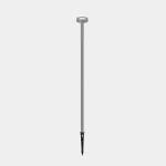 Bollard IP66 Orbit Spike Big Hole Cover LED 5.3W SW 2700-3000-4000K ON-OFF Grey 353lm 10-E025-34-EH