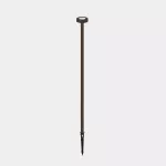 Bollard IP66 Orbit Spike Big Hole Cover LED 5.3W SW 2700-3000-4000K ON-OFF Brown 353lm 10-E025-J6-EH