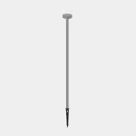Bollard IP66 Orbit Spike Covered LED 3.2W SW 2700-3000-4000K 48V-PWM Grey 268lm 10-E026-34-EH