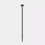 Bollard IP66 Orbit Spike Covered LED 3.2W SW 2700-3000-4000K 48V-PWM Brown 268lm 10-E026-J6-EH