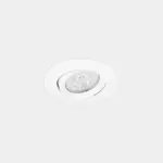 Downlight Lite Flat Adjustable Ø80 13.9W LED warm-white 2700K CRI 92 34º DALI-2/PUSH White IP54 954lm 90-A210-14-DS