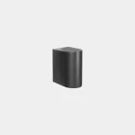 Wall fixture IP66 Max Medium Single Emission LED 8W LED extra warm-white 2200K ON-OFF Urban grey 519lm AI19-P7P8S2OSZ5