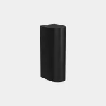 Wall fixture IP66 Max Medium Single Emission LED 10.4W LED extra warm-white 2200K DALI-2 Black 610lm AI23-P8P8S2DU60