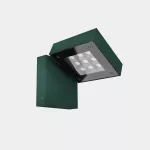 Wall fixture IP66 Modis Optics Single LED 20W LED extra warm-white 2200K ON-OFF Fir green 932lm AS11-18P8S3OUE3
