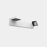 Wall fixture IP66 Modis Optics Double 800mm LED 40.2W LED extra warm-white 2200K DALI-2/PUSH White 1864lm AS13-37P8S3DS14