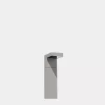 Bollard IP66 Modis Optics 500mm LED 20W LED extra warm-white 2200K CASAMBI Grey 932lm AS14-18P8S3XB34