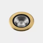 Recessed uplighting IP66-IP67 Max Big Round Trim LED 17.3W LED extra warm-white 2200K Gold PVD 1984lm AT12-18P8S3BBI7