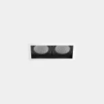 Downlight Multidir Evo Small Double Recessed Trim 19.8W LED neutral-white 4000K CRI 92 ON-OFF White IP54 2280lm AU13-P8X9S3OU14