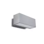 Wall fixture IP66 Afrodita LED 300mm Double Emission LED 43.3 LED warm-white 3000K ON-OFF Grey 3288lm 05-9878-34-CL