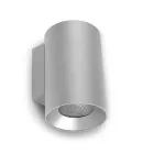 Wall fixture IP66 Cosmos Single Emission ø85mm LED 12.7W LED warm-white 3000K ON-OFF Grey 972lm 05-9952-34-CL