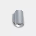 Wall fixture IP66 Cosmos Double Emission ø85mm LED 11.8W LED warm-white 3000K ON-OFF Grey 1115lm 05-9953-34-CL