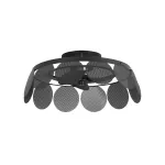 Fan Cil ø570mm IP44 LED TW 2700-6000K Black Black 4370 VE-0034-NEG
