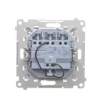 SIMON 55 WMDL-031xx5-111 Przycisk potrójny z podświetleniem LED (moduł) 10 AX, 250 V~, szybkozłącza; Biały mat