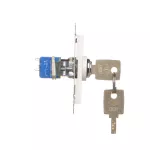 SIMON 55 WMDL-0K014x-111 Łącznik na kluczyk chwilowy – przycisk (moduł) 2 pozycyjny „0-I” styk N/O, 5 A, 250 V~; Biały mat