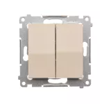SIMON 54 WMDL-050xxx-041 Łącznik świecznikowy (moduł) 10AX, 250V~, szybkozłącza; kremowy