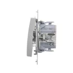 SIMON 54 WMDL-070xxx-043 Łącznik krzyżowy (moduł) 10AX, 250V~, szybkozłącza; srebrny mat