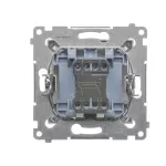 SIMON 54 WMDL-070x2x-043 Łącznik krzyżowy (moduł) 16AX, 250V~, zaciski śrubowe; srebrny mat