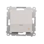 SIMON 54 WMDL-071xxx-011 Łącznik krzyżowy z podświetleniem LED (moduł) 10AX, 250V~, szybkozłącza; biały