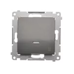 SIMON 54 WMDL-071xxx-048 Łącznik krzyżowy z podświetleniem LED (moduł) 10AX, 250V~, szybkozłącza; antracyt