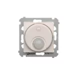 SIMON 54 WMDR-001R00-011 Łącznik z czujnikiem ruchu z przekaźnikiem (moduł) 8(2) A, 230V~; biały Wymagana instalacja 3-przewodowa
