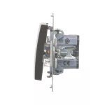 SIMON 54 WMDL-060x2x-046 Łącznik schodowy (moduł) 16AX, 250V~, zaciski śrubowe; brąz mat