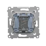 SIMON 54 WMDL-061x2x-011 Łącznik schodowy z podświetleniem LED (moduł) 16AX, 250V~, zaciski śrubowe; biały