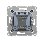 SIMON 54 WMDL-061x2x-048 Łącznik schodowy z podświetleniem LED (moduł) 16AX, 250V~, zaciski śrubowe; antracyt