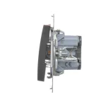SIMON 54 WMDL-061x2x-048 Łącznik schodowy z podświetleniem LED (moduł) 16AX, 250V~, zaciski śrubowe; antracyt